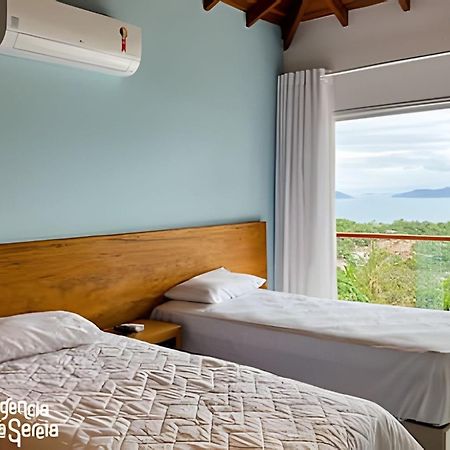 Linda Casa Com Vista Incrivel Em Condominio No Sul Da Ilha Ilhabela Eksteriør bilde