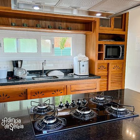 Linda Casa Com Vista Incrivel Em Condominio No Sul Da Ilha Ilhabela Eksteriør bilde