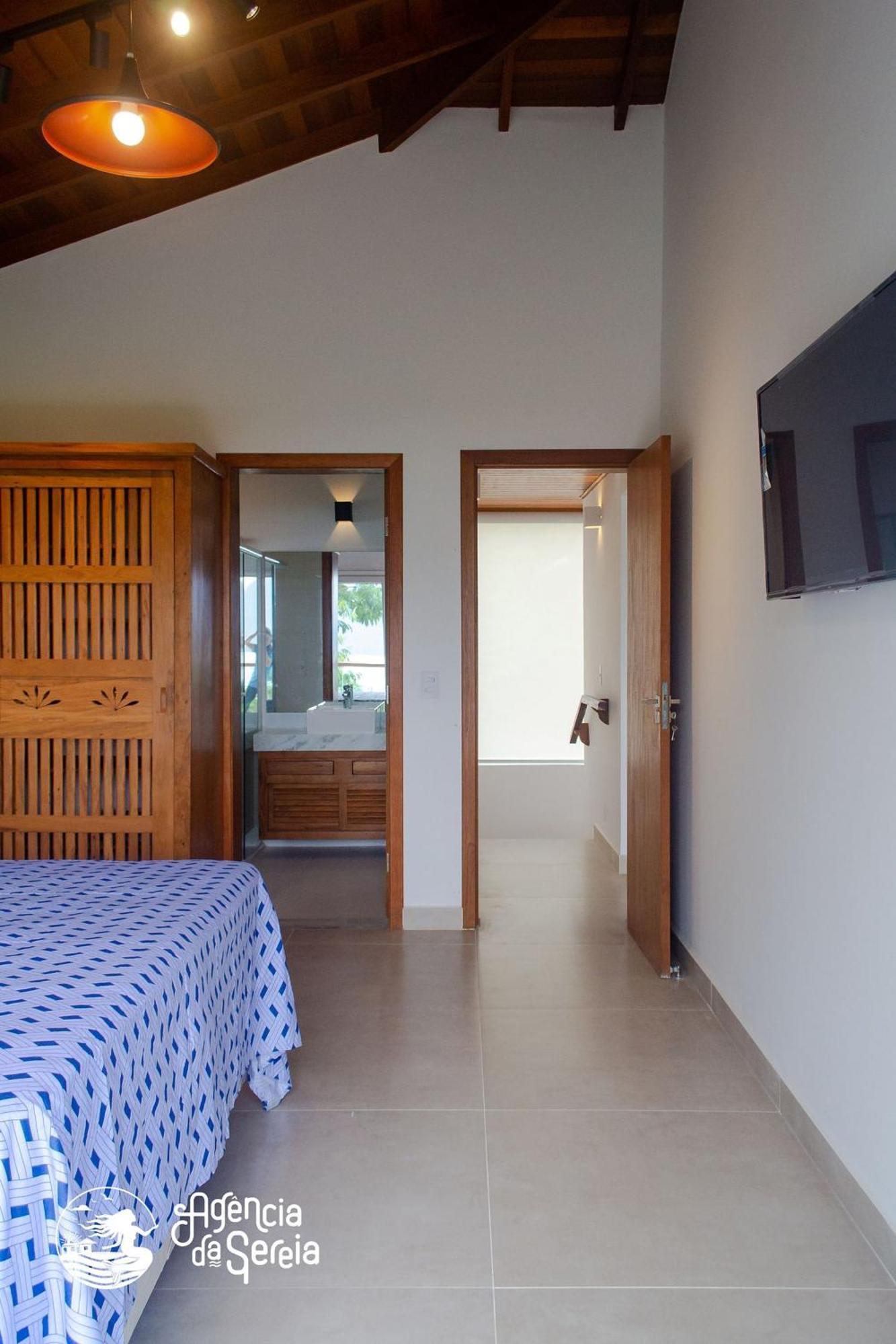 Linda Casa Com Vista Incrivel Em Condominio No Sul Da Ilha Ilhabela Eksteriør bilde