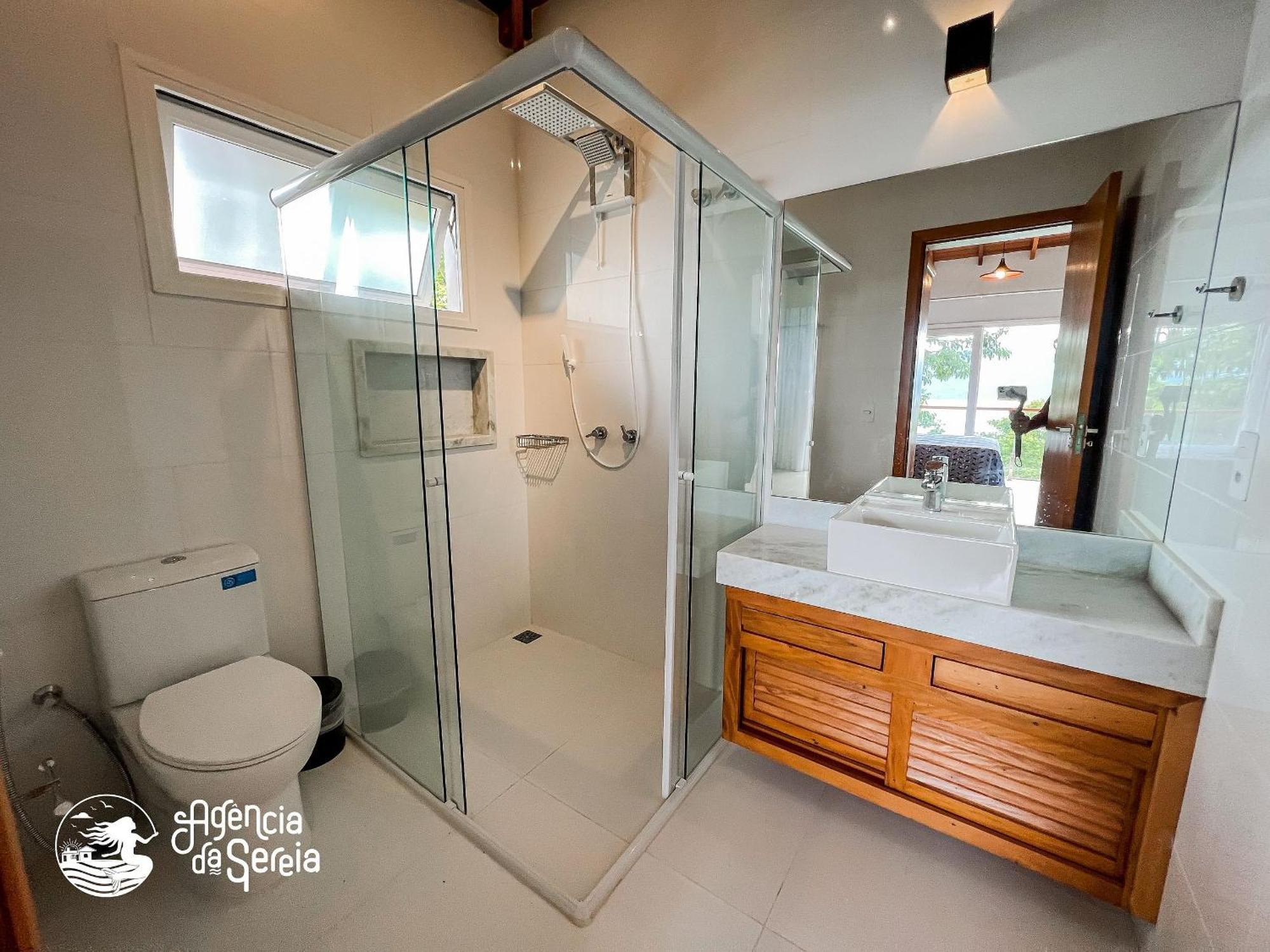 Linda Casa Com Vista Incrivel Em Condominio No Sul Da Ilha Ilhabela Eksteriør bilde
