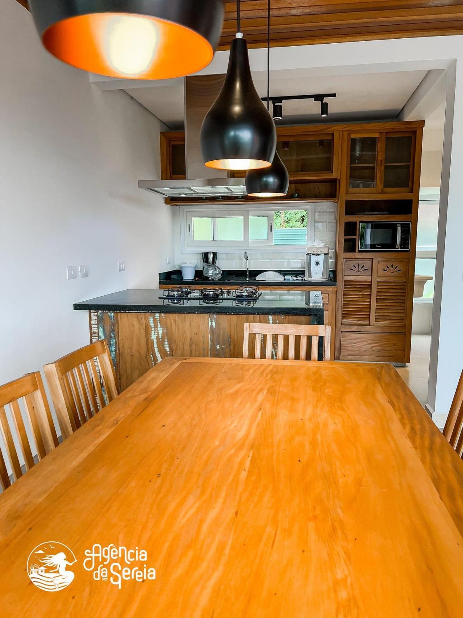 Linda Casa Com Vista Incrivel Em Condominio No Sul Da Ilha Ilhabela Eksteriør bilde