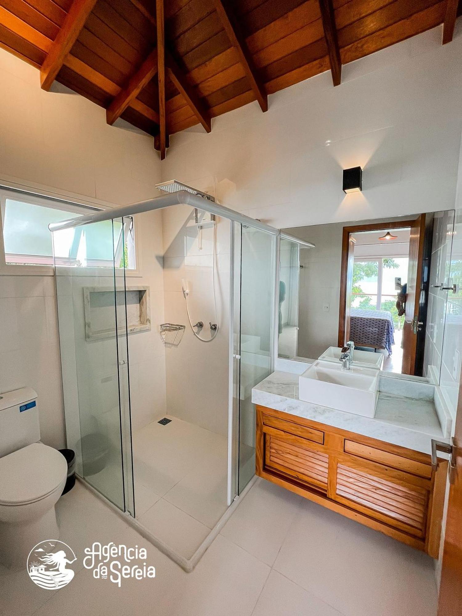 Linda Casa Com Vista Incrivel Em Condominio No Sul Da Ilha Ilhabela Eksteriør bilde